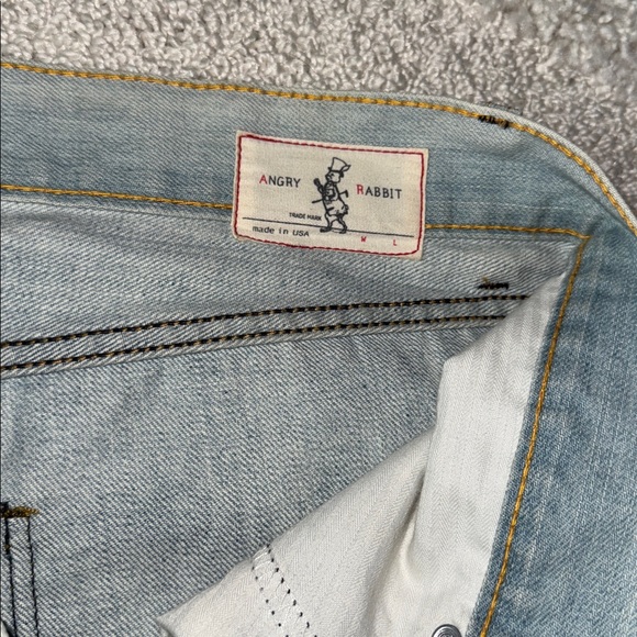 Angry Rabbit Distressed Jeans - Size 29 - Picture 3 of 5